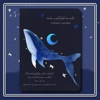 ราคา เคสป้องกันแท็บเล็ตสไตล์หนังสือเหมาะสําหรับ iPad Air4 Air5 Air6 10th10 9 พร้อมที่วางปากกาปลาวาฬแมงกะพรุน iPad Gen9 Gen8 Gen7 Air3 Air1 Air2 Pro11 2020 2021 (26769284407)