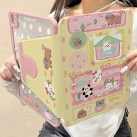 ราคา เคส Ipad ปรับได้ 360 องศา Panda Puppy Hellokitty เหมาะสําหรับอะคริลิค iPad Air6 Gen7 8 9 10 2 Gen5 6 9 7 Air4 Air5 10 9 Pro11 2018 2020 2021 2024 Gen10 (26825943552)