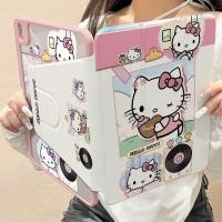ราคา เคส Ipad ปรับได้ 360 องศา Cartoon Love Hellokitty เหมาะสําหรับอะคริลิค iPad Air6 Gen7 8 9 10 2 Gen5 6 9 7 Air4 Air5 10 9 Pro11 2018 2020 2021 2024 Gen10 (26224894526)