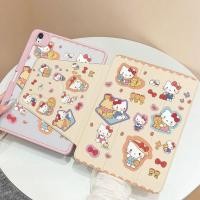 ราคา ipad Mini7 เคส ipad อะคริลิคปรับได้ 720 องศา hellokitty พร้อมที่วางปากกา เหมาะสําหรับ ipad air4 air5 air6 10th 10 9 pro11 2021 2022 air3 mini 7 5th 6th air1 2 9th (26167957125)