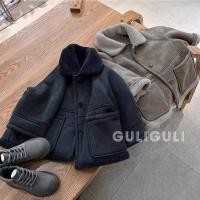 ราคา เด็กชายแจ็คเก็ตลําลองฤดูใบไม้ร่วงฤดูหนาวขนาดกลางหนาด้านบนซับขนแกะหนาหล่อฤดูใบไม้ร่วงฤดูหนาวเด็กชายเด็กทารกเสื้อผ้าฤดูหนาว (29670090691)