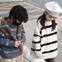 ราคา เสื้อผ้าเด็กเกาหลีเสื้อกันหนาวเด็กหนาชายหญิงกลางเด็กใหญ่ลายเสื้อกันหนาวบิด (24038172174)