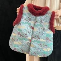 ราคา เสื้อกั๊กปีใหม่แบบจีนสำหรับเด็กผู้ชาย และชุดเสื้อกั๊กหนานุ่ม (42125128866)