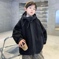 ราคา เด็กชายฤดูหนาวเสื้อผ้าขนแกะซับแจ็คเก็ตขนาดกลางขนาดใหญ่เด็กฤดูใบไม้ร่วงฤดูหนาวสไตล์อบอุ่นหนาขนแกะขนแกะเสื้อกันหนาวอินเทร (29721752939)