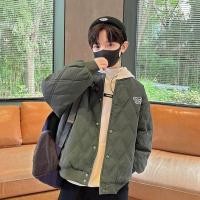 ราคา เด็กเสื้อผ้าเด็กชายฤดูหนาวเสื้อผ้าหนาชุดเบสบอลแจ็คเก็ตฤดูใบไม้ร่วงฤดูหนาวสไตล์ใหม่ชายกลางเด็กใหญ่ฤดูหนาวผ้านวม (27316504656)