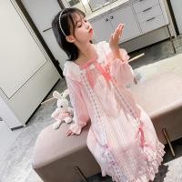 ราคา ชุดนอนกระโปรง แขนยาว ผ้าฝ้ายแท้ สไตล์เจ้าหญิงโลลิต้า แฟชั่นฤดูใบไม้ผลิ และฤดูใบไม้ร่วง สําหรับเด็กผู้หญิง (25155712283)