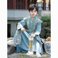ราคา ชุดฮันฟูสำหรับเด็กชาย สไตล์จีนแบบโบราณ เหมาะสำหรับการแสดงศิลปะการต่อสู้ (24896999930)