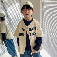 ราคา เสื้อผ้าเด็ก เสื้อยืดเบสบอล แขนสั้น ลําลอง สไตล์เกาหลี ญี่ปุ่น สําหรับเด็กผู้ชาย (24176375988)