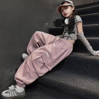 ราคา ชุดเอี๊ยมเด็กผู้หญิง ฤดูใบไม้ร่วง กางเกงขายาวทรงหลวม (48900184088)