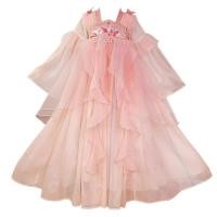 ราคา สาว Hanfu ฤดูร้อนสไตล์จีน Super Fairy เครื่องแต่งกายโบราณเด็กชุดกระโปรงสาว Cherry Blossom เจ้าหญิงสไตล์โบราณกระโปรงฤดูร้อน Cos (27183551620)