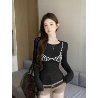 ราคา เสื้อแขนยาวสไบลิมฟิตพิมพ์ลาย สำหรับผู้หญิง สวมใส่ง่ายในหน้าร้อน (51051819466)