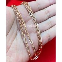 ราคา สร้อยคอนาคแท้ 40 น้ำหนัก 1 บาท ลายโซ่เรือ (26042501485)