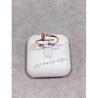 ราคา แหวนนาคแท้ 40 งานแฟชั่นลวดลายทันสมัย มีพลอย cz ประดับบนตัวเรือน (42422548758)