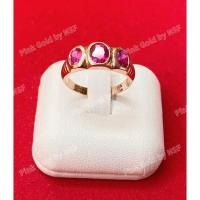 ราคา แหวนป้องมะขามนาคแท้พลอย3เม็ด นาค40 พลอย CZ (28442603382)