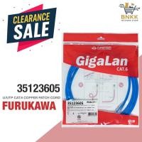 ราคา FURUKAWA 35123605 สายแลนสำเร็จ CAT6 U UTP Copper Patch Cord สีฟ้า Blue ยาว 3 เมตร พร้อมใช้งาน (57201391282)