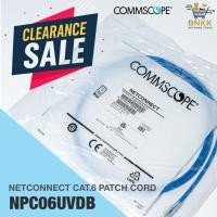 ราคา CommScope NETCONNECT NPC06UVDB BL004F BL007F สายแลนสำเร็จ CAT6 U UTP สีฟ้า 4Ft 7Ft (49951635183)