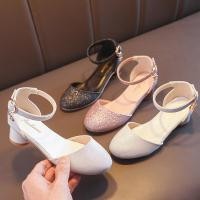 ราคา รองเท้าส้นสูงไซส์เด็ก แบบเจ้าหญิง แฟชั่นฤดูร้อน 2025 สไตล์ใหม่จากเกาหลี จัดส่งเร็ว (55651473486)