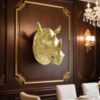 ราคา แรดหัวแขวนผนังเรซิ่น สัตว์หัวจี้ สร้างสรรค์สำหรับประดับผนังและเป็นรูปปั้นหน้าบ้านงานฝีมือ01 (24447147902)