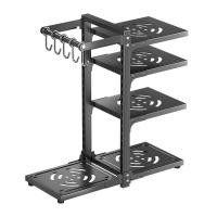 ราคา พร้อมสต็อก เร็ว การส่งสินค้า สินค้าใหม่ชั้นวางหม้อท่อระบายน้ําอ่างล้างจานชั้นชั้นวางห้องครัวตะขอชั้นวางตู้เคาน์เตอร์หลายชั้นหม้อชั้นเก็บ01 (40873175517)