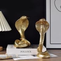 ราคา รูปปั้นงูเห่าเรซิน งานฝีมือคุณภาพ สไตล์โมเดิร์น เพื่อการตกแต่งบ้าน (27742067253)