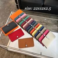 ราคา กระเป๋าสตางค์หนังแท้วัว พับได้ ทรงเอกสาร ขนาดใหญ่ เชือกรูด สำหรับสุภาพสตรี (48651802897)