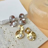 ราคา WELRY acc พร้อมส่ง ต่างหูแป้นประดับมุก รุ่น Dangle (41209323823)