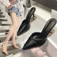 ราคา รองเท้าส้นสูง 33 34 หัวแหลม สีเขียว สีดํา สําหรับผู้หญิง (21773046047)