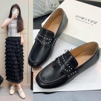 ราคา รองเท้าโลฟเฟอร์ผู้หญิง ขนาด 35 36 37 38 39 40 (24492937530)