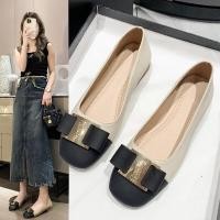 ราคา รองเท้าโลฟเฟอร์ หนัง ส้นแบน สําหรับผู้หญิง (21081993080)