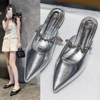 ราคา รองเท้าหนัง ส้นแบน หัวแหลม สีดํา เหมาะกับใส่ทํางาน สําหรับผู้หญิง (22445873730)