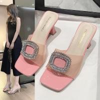 ราคา รองเท้าส้นสูง แฟชั่นสําหรับผู้หญิง (22646612813)