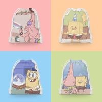 ราคา สพันจ์บ็อบ เชือกรูด ถุงเก็บฝุ่นกระเป๋าถือพับถุงผ้าขนาดเล็กถุงเก็บเบ็ดเตล็ดกระเป๋าแต่งหน้าแบบพกพา (41925659738)