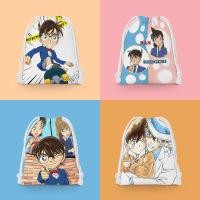 ราคา นักสืบโคนันถุงเก็บฝุ่น drawstring กระเป๋าถือพับกระเป๋าผ้าขนาดเล็กถุงเก็บเบ็ดเตล็ดกระเป๋าแต่งหน้าแบบพกพา (29414915287)