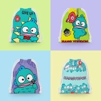 ราคา Hangyodon drawstring ถุงเก็บฝุ่นกระเป๋าถือพับกระเป๋าผ้าขนาดเล็กถุงเก็บเบ็ดเตล็ดกระเป๋าแต่งหน้าแบบพกพา (28914910544)