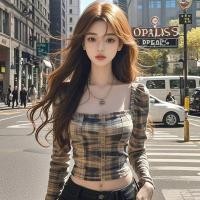 ราคา เสื้อเชิ้ตสั้นแขนยาวสไตล์อเมริกาย้อนยุคลายสก๊อต เหมาะสำหรับเยาวชนและแฟชั่น (47051016548)