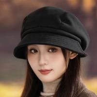 ราคา MISMEMO หมวกสไตล์ใหม่ฤดูใบไม้ร่วงและหนาว แบบเบเรต์และนิวส์บอย อินเทรนด์ทุกโอกาส (41972554311)