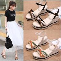 ราคา รองเท้าแตะผู้หญิง2025ฤดูร้อนสไตล์ใหม่โบฮีเมียน พลอยเทียม สบายกันลื่นลิ่มวันหยุดรองเท้าแตะชายหาดรองเท้าแตะขนาดใหญ่ (29085283638)