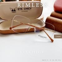 ราคา แว่นไร้กรอบ แว่นไร้ขอบ ตัดเลนส์สายตาได้ รุ่น CTO6608 เลนส์แท้ ตัดประกอบใหม่ EYECHICY Chapter One (27673825549)