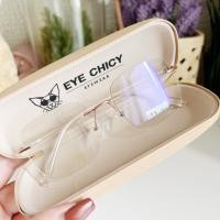 ราคา แว่นกรองแสงไร้กรอบ เลนส์บลูบล็อก กรองแสงสีฟ้าจากจอคอม จอมือถือ BlueBlock รุ่น B21092 ออกแดดเลนส์ไม่เปลี่ยนสี EYECHICY (25320297960)