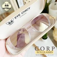 ราคา แว่นกันแดด กรองแสง UV400 ใส่สบายตา รุ่น Corp 244400 ฟรีกล่องและผ้าเช็ดเลนส์ แว่นกันแดดผู้ชาย แว่นกันแดดผู้หญิง (25911558603)
