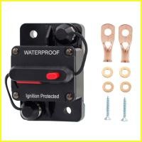 ราคา กันน้ําฟิวส์ผู้ถือคู่มือรีเซ็ต 12v 48v Dc สําหรับระบบเสียงรถยนต์ป้องกัน Rv Amps ป้องกันการโอเวอร์โหลด demiath (51301888077)