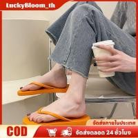 ราคา Undersell รองเท้าแตะสไตล์เกาหลีสีพื้นสุดเทรนด์ ดีไซน์กันลื่นสีดำสำหรับผู้หญิง เหมาะสำหรับใส่กลางแจ้ง เที่ยวชายหาด และเล่นน้ำ LuckyBloom (53600272543)