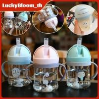 ราคา ลดราคา แก้วการ์ตูนเด็ก 250 350 มล ขวดนมพร้อมหูจับ LuckyBloom (46400390671)