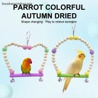 ราคา BOK กรงนก Perch ไม้ยืน Perch Swing Chewing ของเล่น Parrot Heart Swing Parrot Hammock Parrot CAGE อุปกรณ์เสริมอุปกรณ์สัตว์เลี้ยง TH (49151258642)