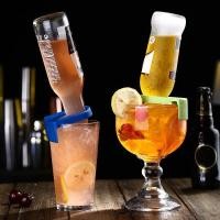 ราคา BOK สุ่ม 1 2 ชิ้นมินิขวดเบียร์ Snap Bar Club เครื่องดื่มขวดคลิปผู้ถือหัวเข็มขัดบาร์ไวน์ค็อกเทลขวดหัวเข็มขัดบาร์อุปกรณ์เสริม TH (51151745489)