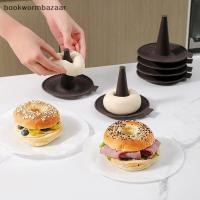 ราคา BOK 3 6pcs Doughnut ชุดกระทะซิลิโคน Bagel แม่พิมพ์ชุด Pastry Mold DIY รูปทรงกรวยแม่พิมพ์ซิลิโคนสําหรับอบกระทะโดนัทครัวเครื่องมือ TH (43524550707)