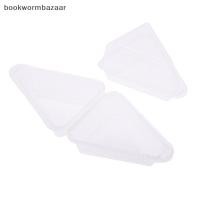 ราคา BOK 10 ชิ้นเค้กภาชนะพลาสติกกล่องขนมสามเหลี่ยมใสกล่องบรรจุอาหารวางซ้อนกันได้เค้กผลไม้ผู้ถือแซนวิช TH (29943522407)