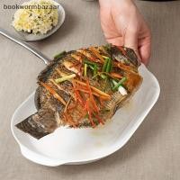 ราคา BOK ไม้พายทอดปลาสแตนเลสขนาดใหญ่กระทะไข่ตัก Nonstick ด้ามยาวสเต็ก Slotted แบนพลั่วครัวเครื่องมือทําอาหาร TH (55251064703)