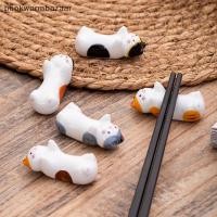 ราคา BOK เซรามิคน่ารักญี่ปุ่น Rich Cat Lucky Cat ของชําหัตถกรรมลูกแมวชั้นวางตะเกียบเซรามิคในครัวเรือน Trinkets ลูกแมว TH (57751739262)