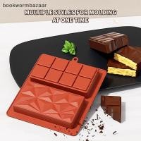 ราคา BOK ช็อกโกแลตบาร์แม่พิมพ์ลึกดูไบพิสตาชิโอช็อกโกแลตบาร์ซิลิโคนแม่พิมพ์หนาสําหรับยัดไส้แม่พิมพ์บาร์ขนมขนาดใหญ่ TH (56951739334)